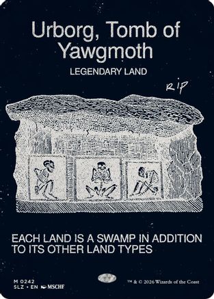 Urborg, Tomb of Yawgmoth (0242) (SLZ-242) - Secret Lair x MSCHF: The Zeta Set | Grognard Games