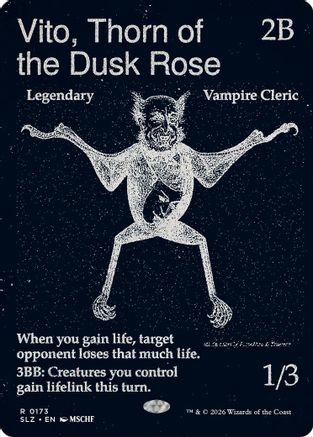 Vito, Thorn of the Dusk Rose (0173) (SLZ-173) - Secret Lair x MSCHF: The Zeta Set | Grognard Games