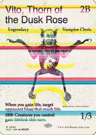 Vito, Thorn of the Dusk Rose (0294) (SLZ-294) - Secret Lair x MSCHF: The Zeta Set | Grognard Games