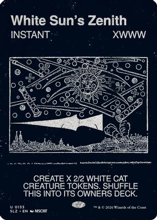 White Sun's Zenith (0133) (SLZ-133) - Secret Lair x MSCHF: The Zeta Set | Grognard Games