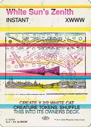 White Sun's Zenith (0254) (SLZ-254) - Secret Lair x MSCHF: The Zeta Set | Grognard Games