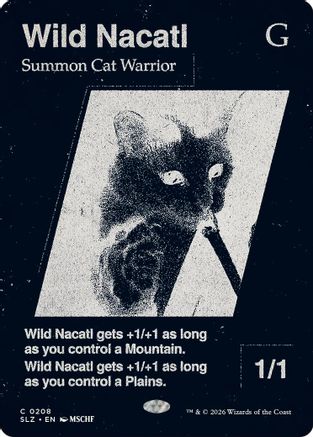 Wild Nacatl (0208) (SLZ-208) - Secret Lair x MSCHF: The Zeta Set | Grognard Games