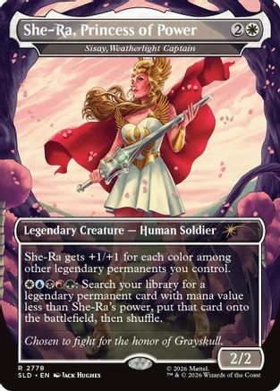 She-Ra, Princess of Power - Sisay, Weatherlight Captain (SLD-2778) - Secret Lair Drop Series Foil | Grognard Games