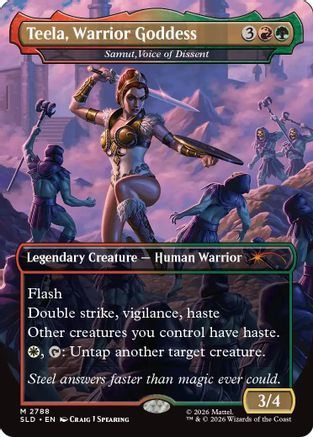 Teela, Warrior Goddess - Samut, Voice of Dissent (SLD-2788) - Secret Lair Drop Series | Grognard Games