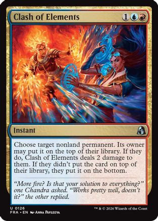 Clash of Elements (FRA-126) - Reality Fracture Foil | Grognard Games