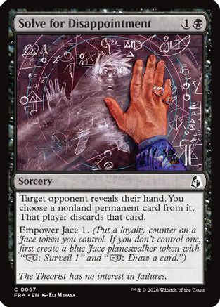 Solve for Disappointment (FRA-067) - Reality Fracture Foil | Grognard Games