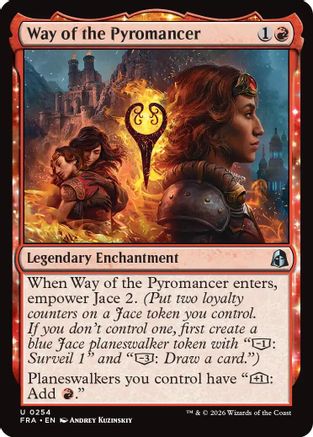 Way of the Pyromancer (FRA-254) - Reality Fracture Foil | Grognard Games