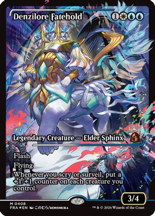 Denzilore Fatehold (Showcase) (0408) (FRA-408) - Reality Fracture Foil | Grognard Games