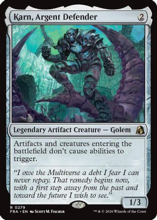 Karn, Argent Defender (FRA-279) - Reality Fracture | Grognard Games
