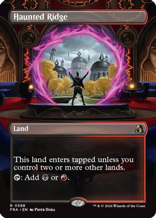 Haunted Ridge (Borderless) (FRA-398) - Reality Fracture | Grognard Games