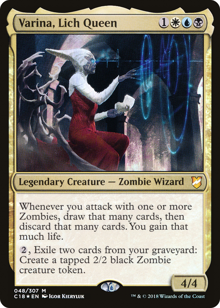 Varina, Lich Queen [Commander 2018] | Grognard Games