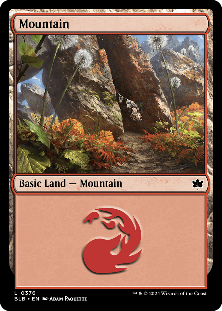 Mountain (0376) [Bloomburrow] | Grognard Games