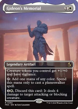 Gideon's Memorial (Borderless) (FRA-292) - Reality Fracture | Grognard Games