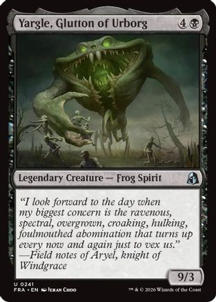 Yargle, Glutton of Urborg (FRA-241) - Reality Fracture | Grognard Games