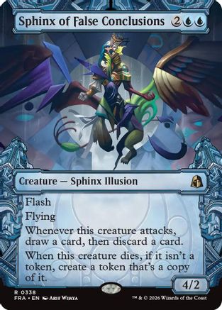 Sphinx of False Conclusions (Showcase) (FRA-338) - Reality Fracture | Grognard Games