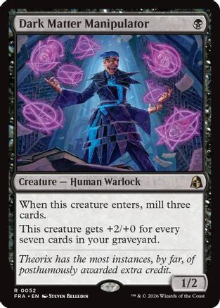 Dark Matter Manipulator (FRA-052) - Reality Fracture Foil | Grognard Games