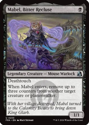 Mabel, Bitter Recluse (FRA-233) - Reality Fracture | Grognard Games
