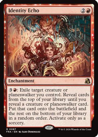 Identity Echo (FRA-087) - Reality Fracture Foil | Grognard Games