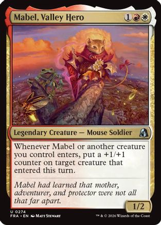 Mabel, Valley Hero (FRA-274) - Reality Fracture | Grognard Games