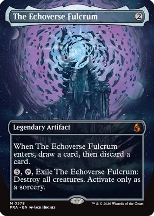The Echoverse Fulcrum (Borderless) (FRA-378) - Reality Fracture | Grognard Games
