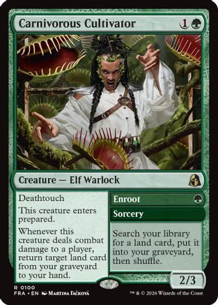 Carnivorous Cultivator (FRA-100) - Reality Fracture Foil | Grognard Games