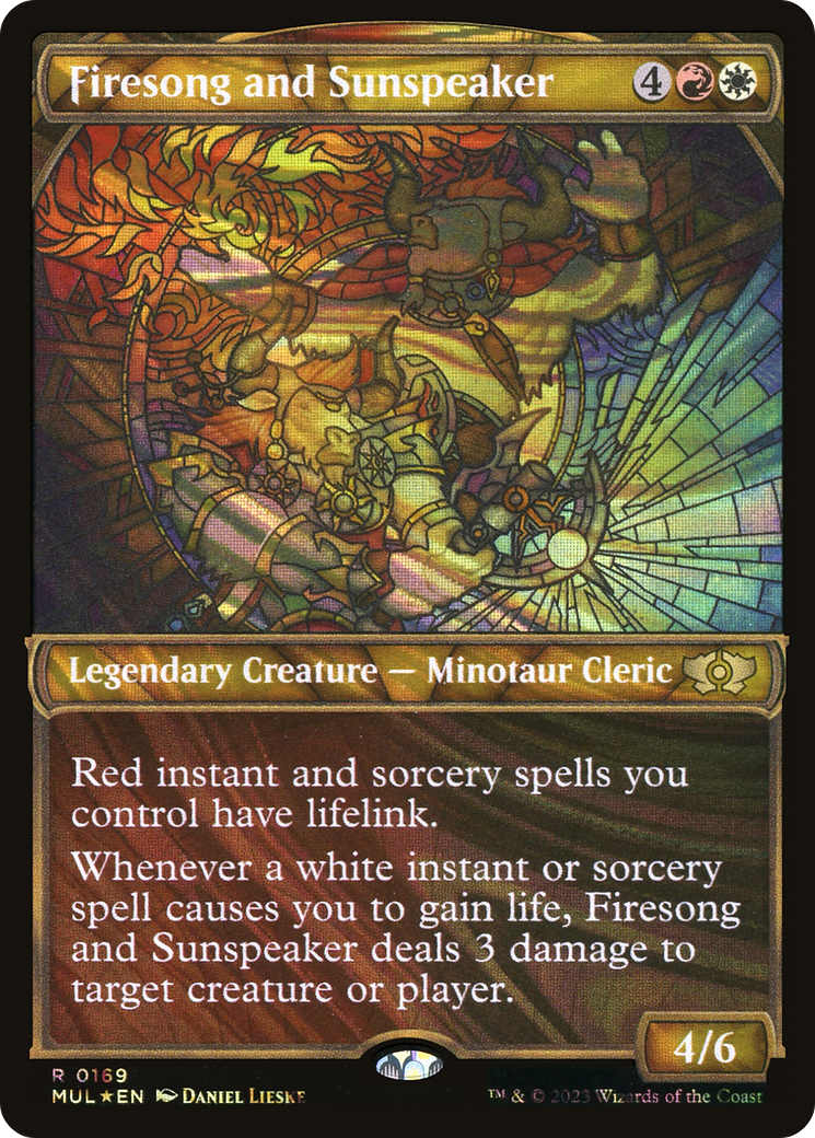 Firesong and Sunspeaker (Halo Foil) [Multiverse Legends] | Grognard Games
