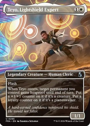 Teyo, Lightshield Expert (Borderless) (FRA-295) - Reality Fracture | Grognard Games