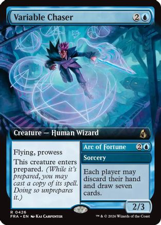 Variable Chaser (Extended Art) (FRA-426) - Reality Fracture Foil | Grognard Games
