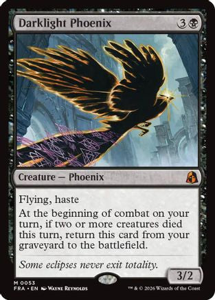 Darklight Phoenix (FRA-053) - Reality Fracture | Grognard Games