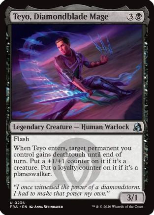 Teyo, Diamondblade Mage (FRA-236) - Reality Fracture | Grognard Games