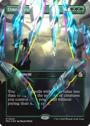 Omnipresence (Borderless) (Facet Foil) (0459) (FRA-459) - Reality Fracture Foil | Grognard Games