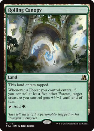 Roiling Canopy (FRA-187) - Reality Fracture Foil | Grognard Games