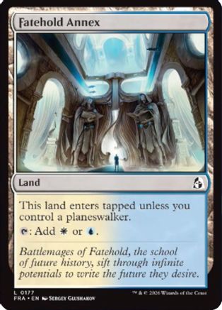 Fatehold Annex (FRA-177) - Reality Fracture Foil | Grognard Games