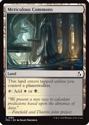 Meticulous Commons (FRA-184) - Reality Fracture Foil | Grognard Games