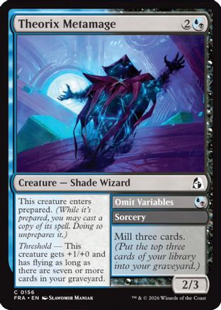 Theorix Metamage (FRA-156) - Reality Fracture Foil | Grognard Games