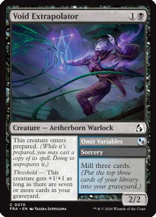 Void Extrapolator (FRA-070) - Reality Fracture Foil | Grognard Games