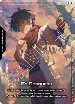 EX Resource (EXRP-015) (Playmat & Card Set - Mobile Suit Gundam 00) - Promotional EX Resource Tokens (EXRP-015) Holofoil | Grognard Games