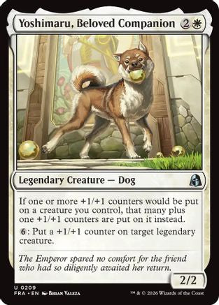 Yoshimaru, Beloved Companion (FRA-209) - Reality Fracture Foil | Grognard Games