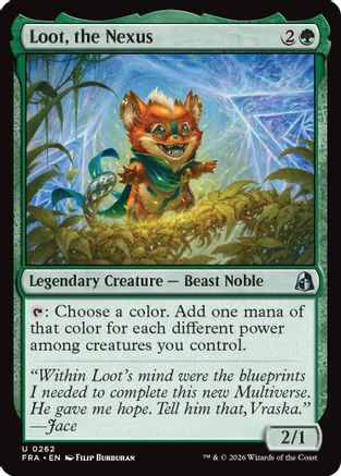 Loot, the Nexus (FRA-262) - Reality Fracture Foil | Grognard Games