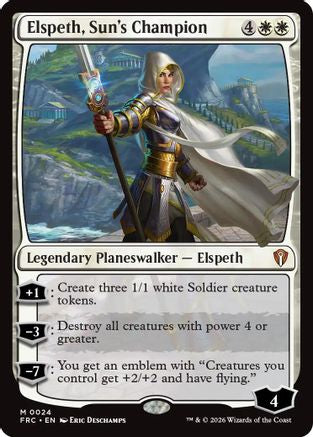 Elspeth, Sun's Champion (-024) - Commander: Reality Fracture | Grognard Games