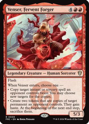 Venser, Fervent Forger (-009) - Commander: Reality Fracture | Grognard Games