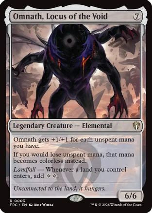 Omnath, Locus of the Void (-003) - Commander: Reality Fracture | Grognard Games