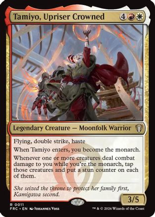 Tamiyo, Upriser Crowned (-011) - Commander: Reality Fracture | Grognard Games