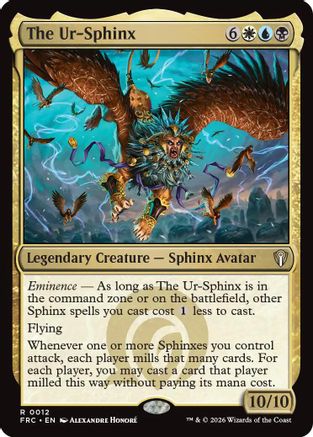 The Ur-Sphinx (-012) - Commander: Reality Fracture | Grognard Games