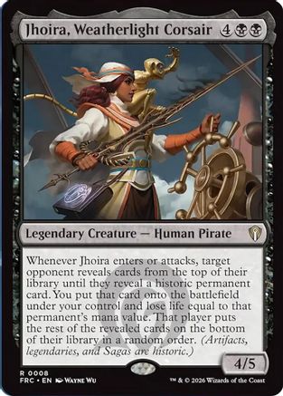 Jhoira, Weatherlight Corsair (-008) - Commander: Reality Fracture | Grognard Games