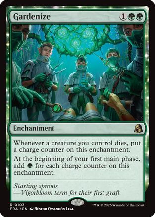 Gardenize (FRA-103) - Reality Fracture Foil | Grognard Games
