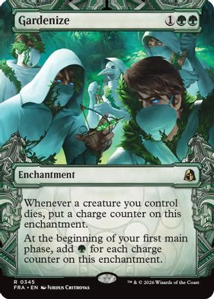 Gardenize (Showcase) (0345) (FRA-345) - Reality Fracture Foil | Grognard Games