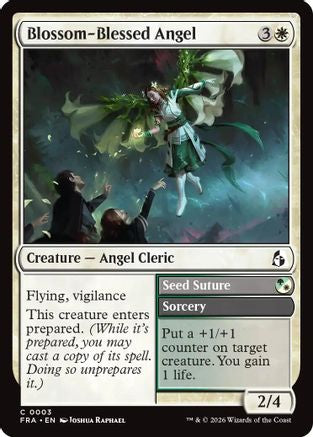 Blossom-Blessed Angel (FRA-003) - Reality Fracture Foil | Grognard Games