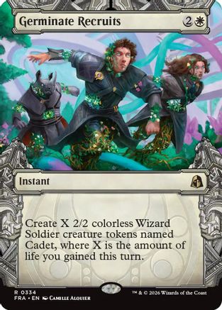 Germinate Recruits (Showcase) (FRA-334) - Reality Fracture | Grognard Games
