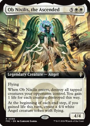 Ob Nixilis, the Ascended (Extended Art) (-090) - Commander: Reality Fracture | Grognard Games